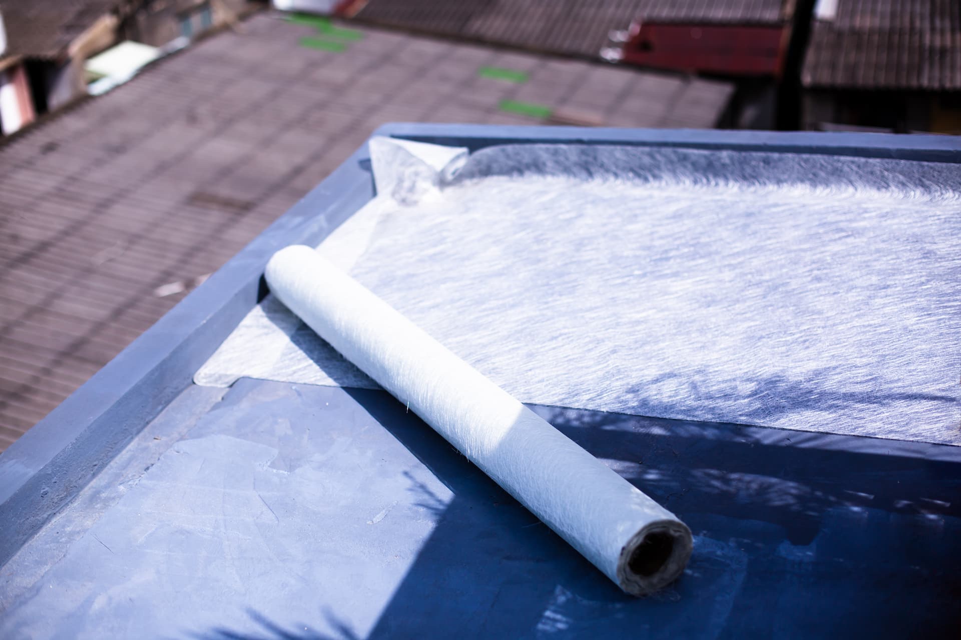 Fibreglass roof system installed in Bristol